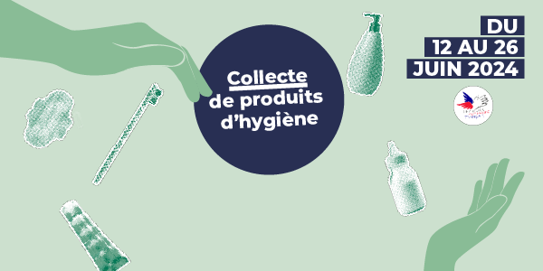 Quelle Pharmacie Lafayette participe à la collecte de produits d'hygiène ?